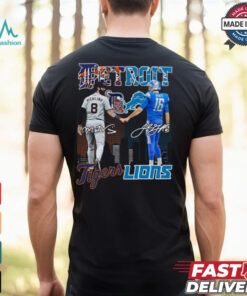 Matt Vierling Jared Goff Tigers Lions Shirt