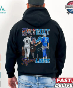 Matt Vierling Jared Goff Tigers Lions Shirt