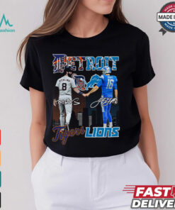 Matt Vierling Jared Goff Tigers Lions Shirt