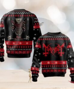 Mayhem Death Black Evil Olso May 11th 2024 Ugly Christmas Sweater Chirstmas Gifts 2024 Xmas For Family And Friends Ugly Sweater