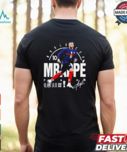 Mbappe France Star Player Signature shirt