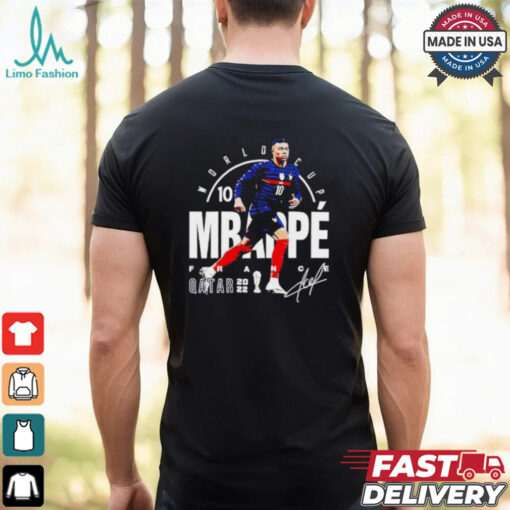 Mbappe France Star Player Signature shirt