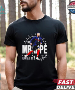 Mbappe France Star Player Signature shirt