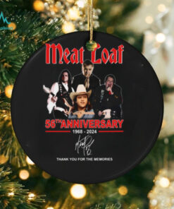Meat Loaf Band 56th Anniversary 1968 2024 Thank You For The Memories T Shirt