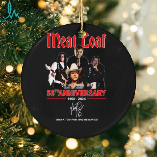 Meat Loaf Band 56th Anniversary 1968 2024 Thank You For The Memories T Shirt