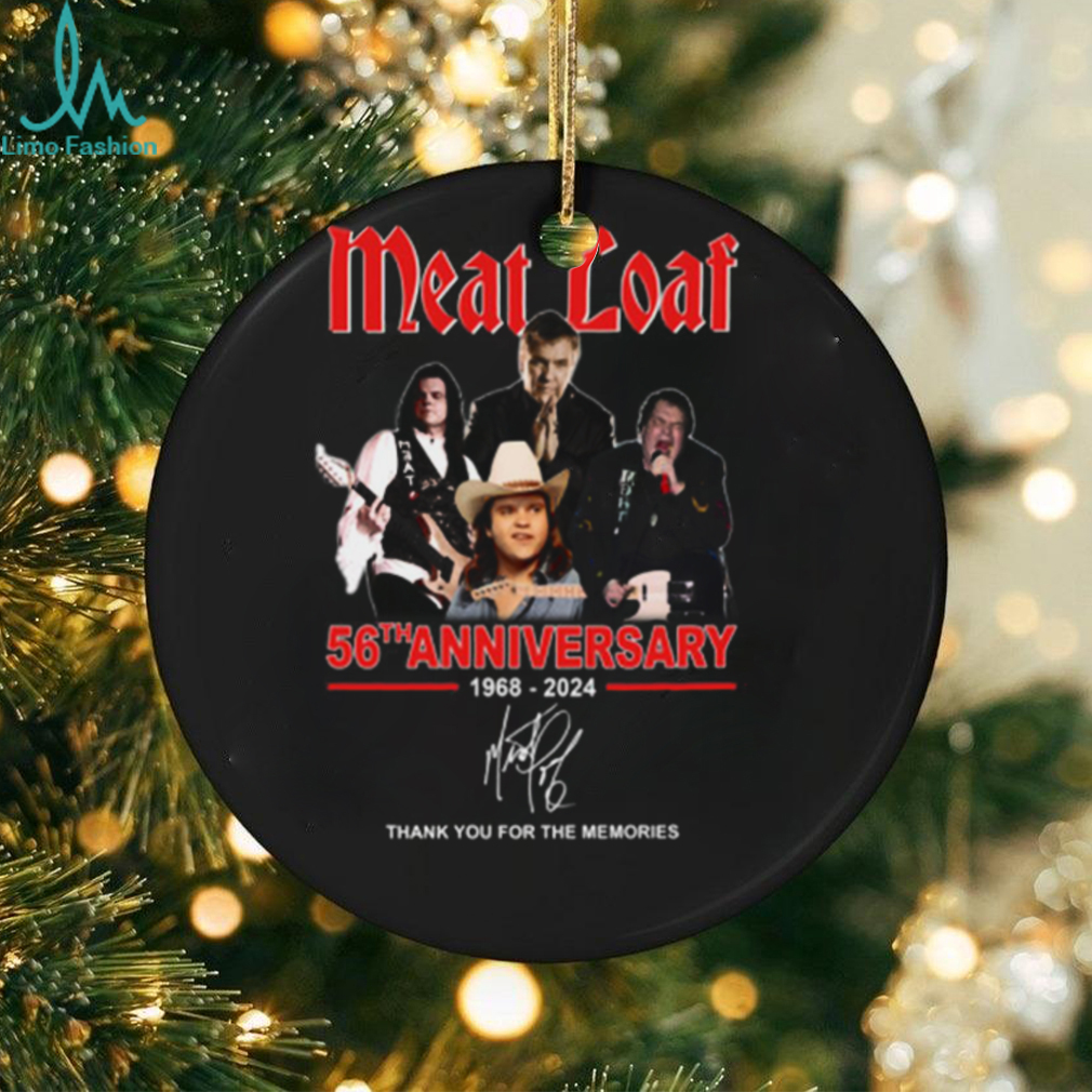 Meat Loaf Band 56th Anniversary 1968 2024 Thank You For The Memories T Shirt Meat Loaf Band 56th Anniversary 1968 2024 Thank You For The Memories T Shirt