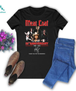 Meat Loaf Band 56th Anniversary 1968 2024 Thank You For The Memories T Shirt