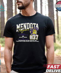 Mendota Trojans #37 Celebrating The Rich History And Tradition Of High School Girls Volleyball Shirt