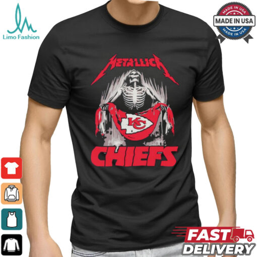 Metallica Kansas City Chiefs NFL Football 2024 Shirt