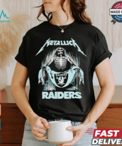 Metallica Las Vegas Raiders NFL Football 2024 Shirt