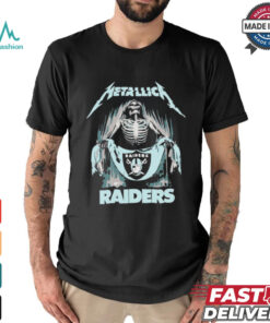 Metallica Las Vegas Raiders NFL Football 2024 Shirt