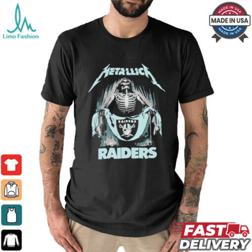 Metallica Las Vegas Raiders NFL Football 2024 Shirt