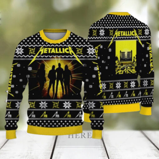 Metallica M72 Seasons Album 2024 Ugly Christmas Sweater