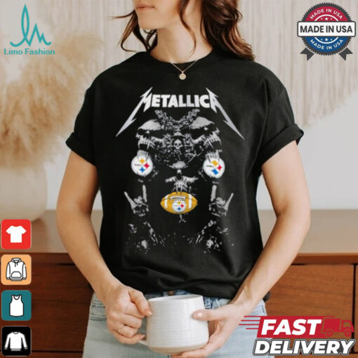 Metallica Pittsburgh Steelers Football 2024 Shirt