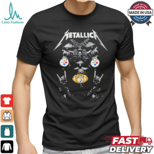 Metallica Pittsburgh Steelers Football 2024 Shirt