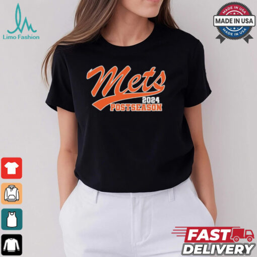 Mets 2024 postseason logo shirt