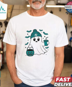 Miami Dolphins Boo Trick or Treat Halloween shirt