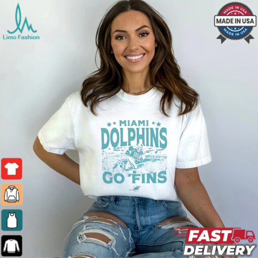 Miami Dolphins go fins logo shirt