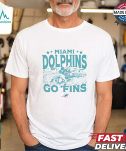 Miami Dolphins go fins logo shirt