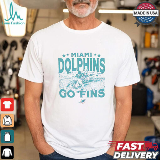 Miami Dolphins go fins logo shirt