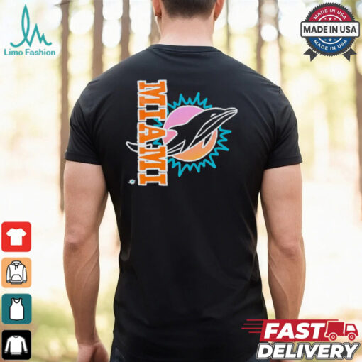 Miami Dolphins x Aleali May Black T Shirts