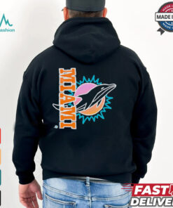 Miami Dolphins x Aleali May Black T Shirts