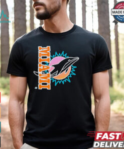 Miami Dolphins x Aleali May Black T Shirts