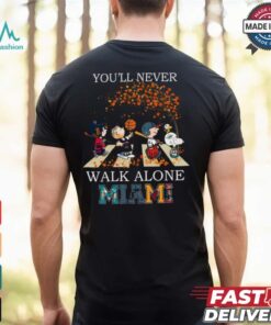 Miami You'll Never Walk Alone Peanuts Shirt