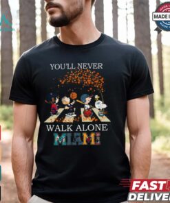 Miami You'll Never Walk Alone Peanuts Shirt