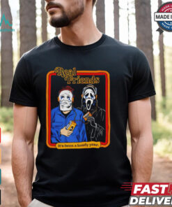 Michael Myers vs Ghostface real friends it’s been a lonely year Halloween shirt