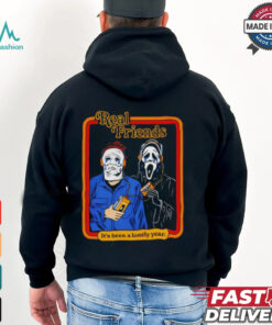 Michael Myers vs Ghostface real friends it’s been a lonely year Halloween shirt
