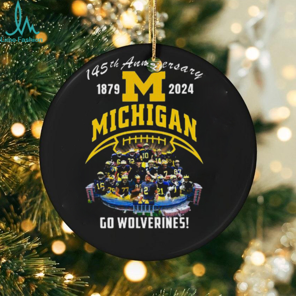 Michigan Wolverines Football 145th Anniversary 1879 2024 Go Wolverines T Shirt Michigan Wolverines Football 145th Anniversary 1879 2024 Go Wolverines T Shirt