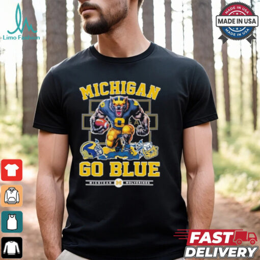 Michigan Wolverines Go Blue 2024 Shirt