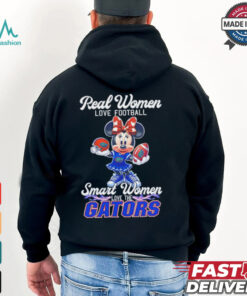 Mickey real women love football smart women love Florida Gators shirt