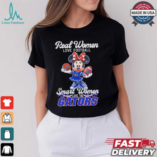 Mickey real women love football smart women love Florida Gators shirt
