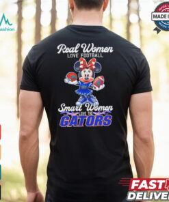 Mickey real women love football smart women love Florida Gators shirt
