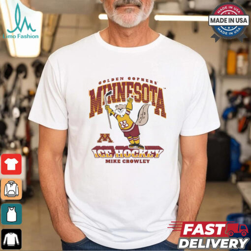 Minnesota Ice hockey mascot player shirt