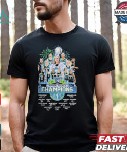 Minnesota Lynx 2024 WNBA Finals Champions Signatures Shirt