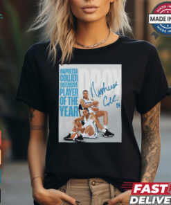 Minnesota Lynx Napheesa Collier KIA WNBA Defensive Player of the Year 2024 Signature Poster t shirt