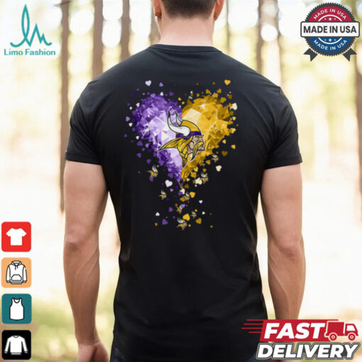 Minnesota Vikings Broken Heart Shirt