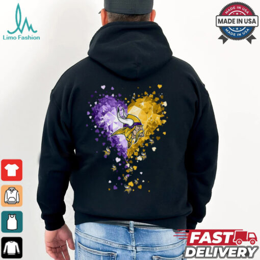Minnesota Vikings Broken Heart Shirt