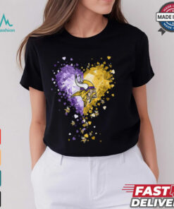 Minnesota Vikings Crystal Heart Shirt