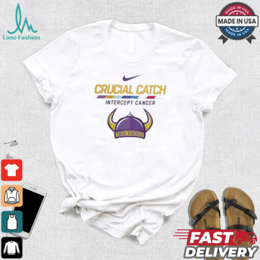 Minnesota Vikings NFL Crucial Catch Intercept Cancer Skol Vikings 2024 T shirt