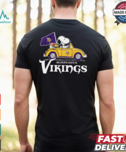 Minnesota Vikings Snoopy Road Trip T Shirt