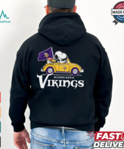 Minnesota Vikings Snoopy Road Trip T Shirt