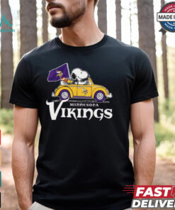 Minnesota Vikings Snoopy Road Trip T Shirt