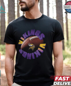 Minnesota Vikings Spiral Heavyweight T Shirt