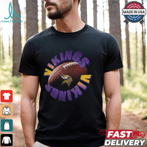 Minnesota Vikings Spiral Heavyweight T Shirt