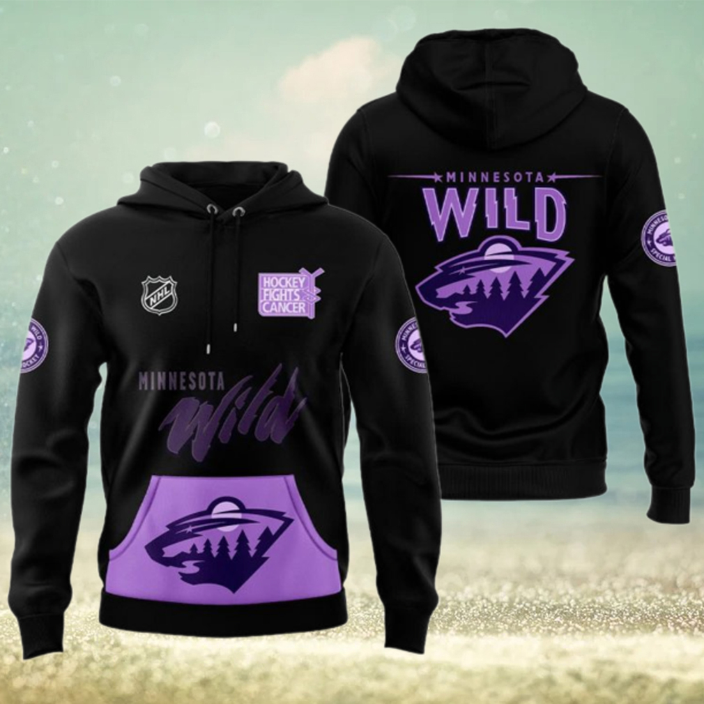 Minnesota Wild x Hockey Fights Cancer 2024 Hoodie Minnesota Wild x Hockey Fights Cancer 2024 Hoodie