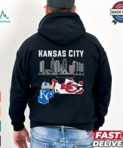 Missouri Skyline Kansas City Chiefs X Kansas City Royals Shirt